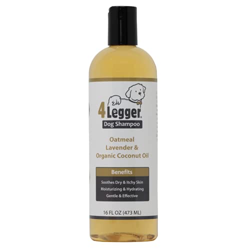 4Legger Organic Dog Shampoo USDA Certified Organic, All Natural