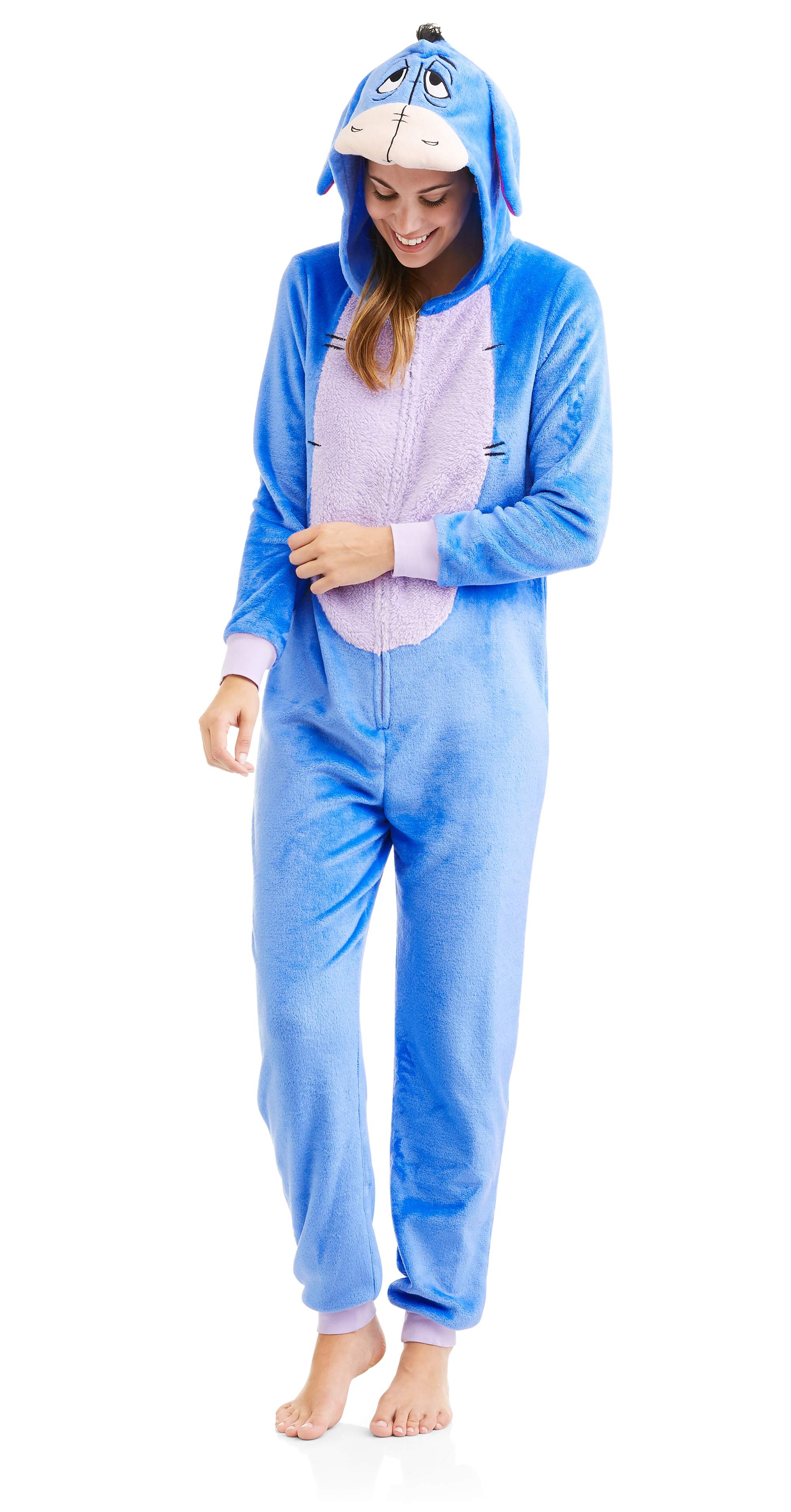 Disney Womens One Piece Pajama Set Union Suit Sleepwear