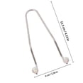 thumbnail image 2 of QUMIIRITY 4Pcs Silver Car Organizer Rhinestone for Car Accessories 11.5X2.4In, 2 of 8