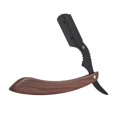 thumbnail image 1 of Maquinilla de afeitar de barbero plegable jinwen Dispositivos de afeitado de peluquero acero inoxidable resistente, 1 of 8