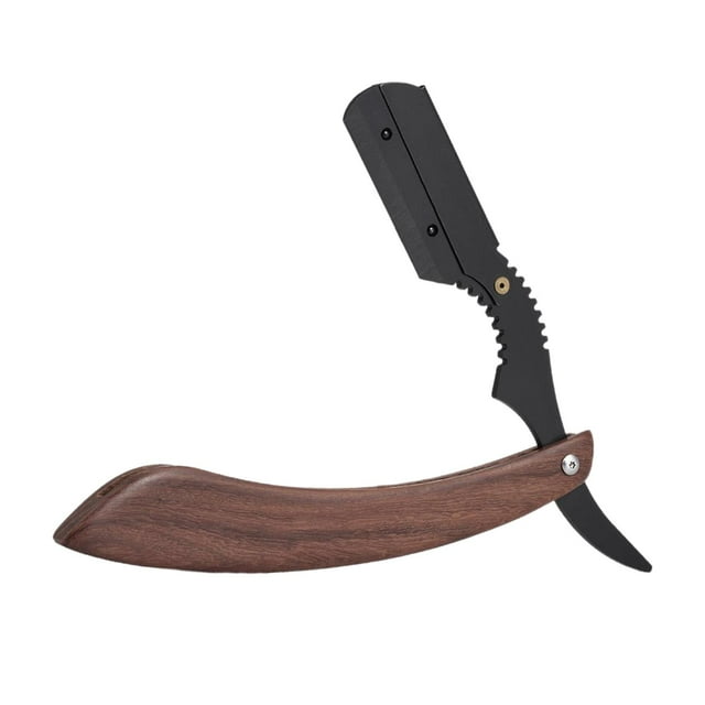 Maquinilla de afeitar de barbero plegable jinwen Dispositivos de afeitado de peluquero acero inoxidable resistente