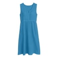 thumbnail image 5 of SROBPTY Summer Dresses for Women Solid Sleeveless Crew Neck Mid-Length Sundress for Daily Wear, 5 of 5