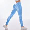 thumbnail image 2 of DAFEI Womens Solid Color Pocket Straight Tube Loose Stretch Yoga Pants Color Contrast Solid Pants, 2 of 4