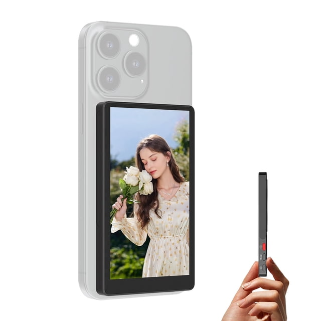 Teléfono Vlog Selfie Monitor Pantalla MAGEX Wireless para iPhone Android