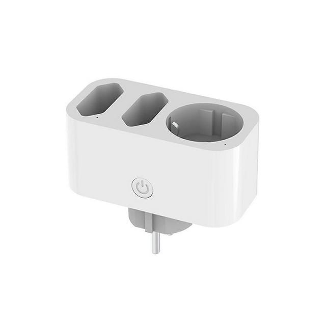 Tuya WiFi for Wireless Remote Voice Control 1 to 3 Socket Outlet Switch Smart Home Timing APP Voice Control Work EU Plug