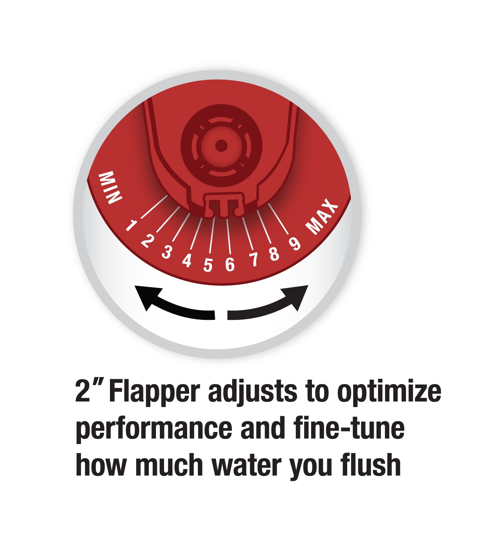 (4 pack) Fluidmaster K-400H-039 PerforMAX Toilet Fill Valve and 2" Flapper Repair Kit, Plastic, 1-Pack, Height 13.9in
