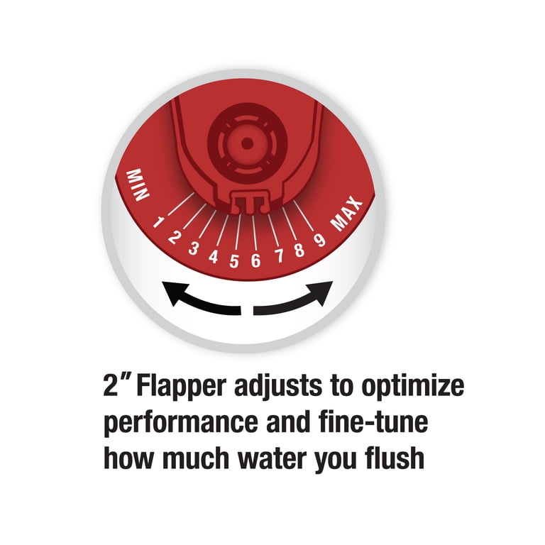 Fluidmaster PerforMAX Toilet Fill Valve & Flapper Repair Kit photo 4
