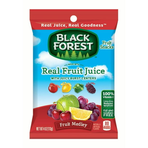 Black Forest Fruit Medley Fruit Snack, 4 Oz, Pack of 12