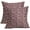 Red, variant on Mustard Yellow Cream Dots Pillow Covers 18x18 Set of 2 Boho Design Polka Dot Throw Pillows Modern Trendy Print Outdoor Decorative Pillowcase Square Linen Cushion Cases Decor for Sofa Couch Bed