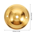 thumbnail image 4 of 1 Set Ceiling Cover Plate Pendant Light Part Ceiling Canopy Chandelier Mounting Plate, 4 of 6