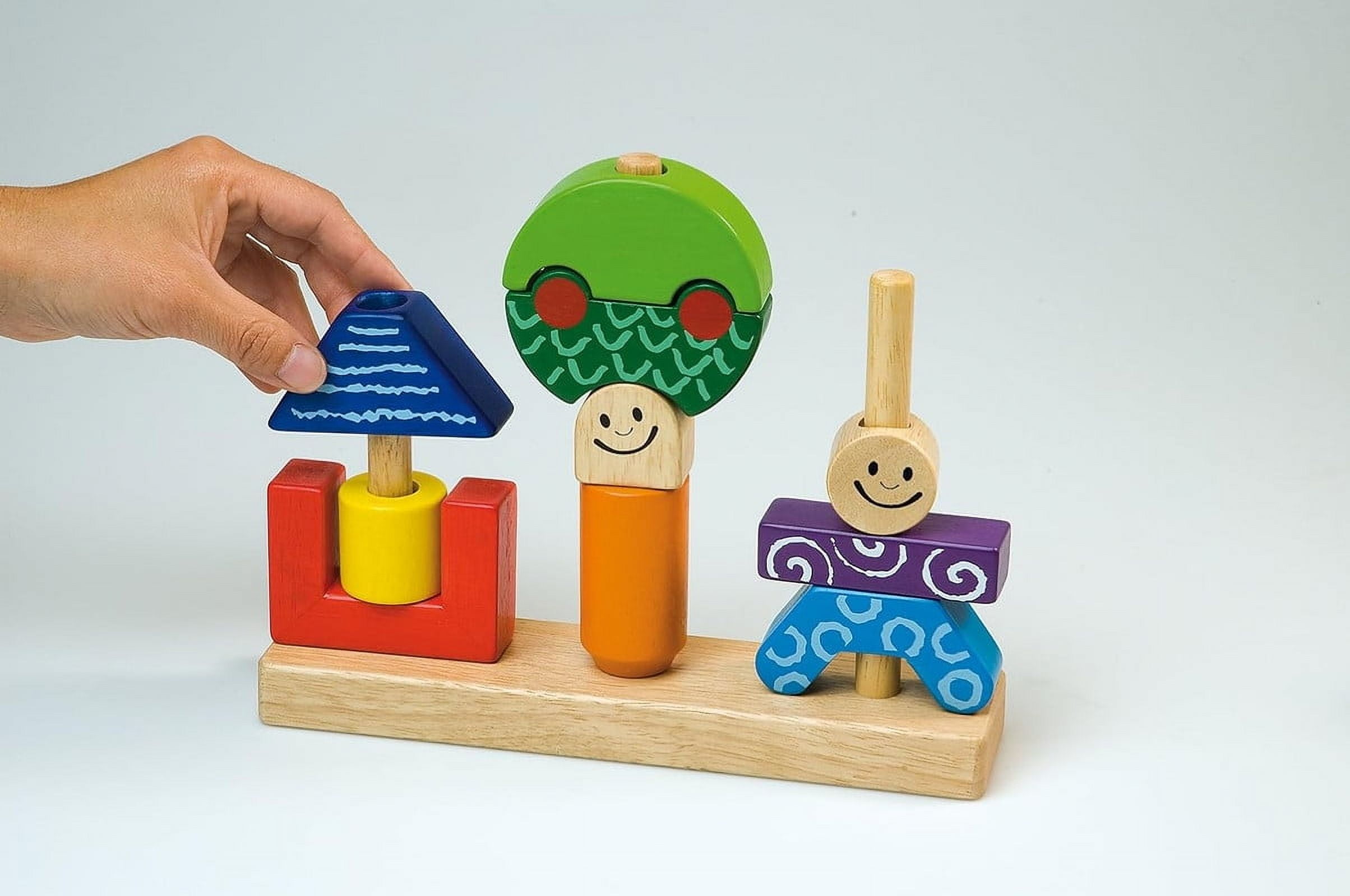SmartGames Day & Night Wooden Cognitive Skill-Building Puzzle Game Featuring 48 Playful Challenges for Ages 2+