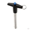 thumbnail image 1 of LOVIVER 2x Stainless Steel Ball Lock Pin Quick Release Pin T Handle 6 Mm Diameter. 25mm, 1 of 7