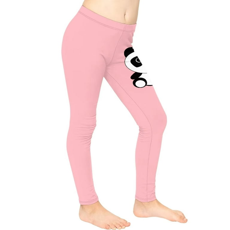 Pink Leopard Print Leggings, Skinny Workout Leggings, Ankle-length High  Waist Casual Leggings, Women's Clothing