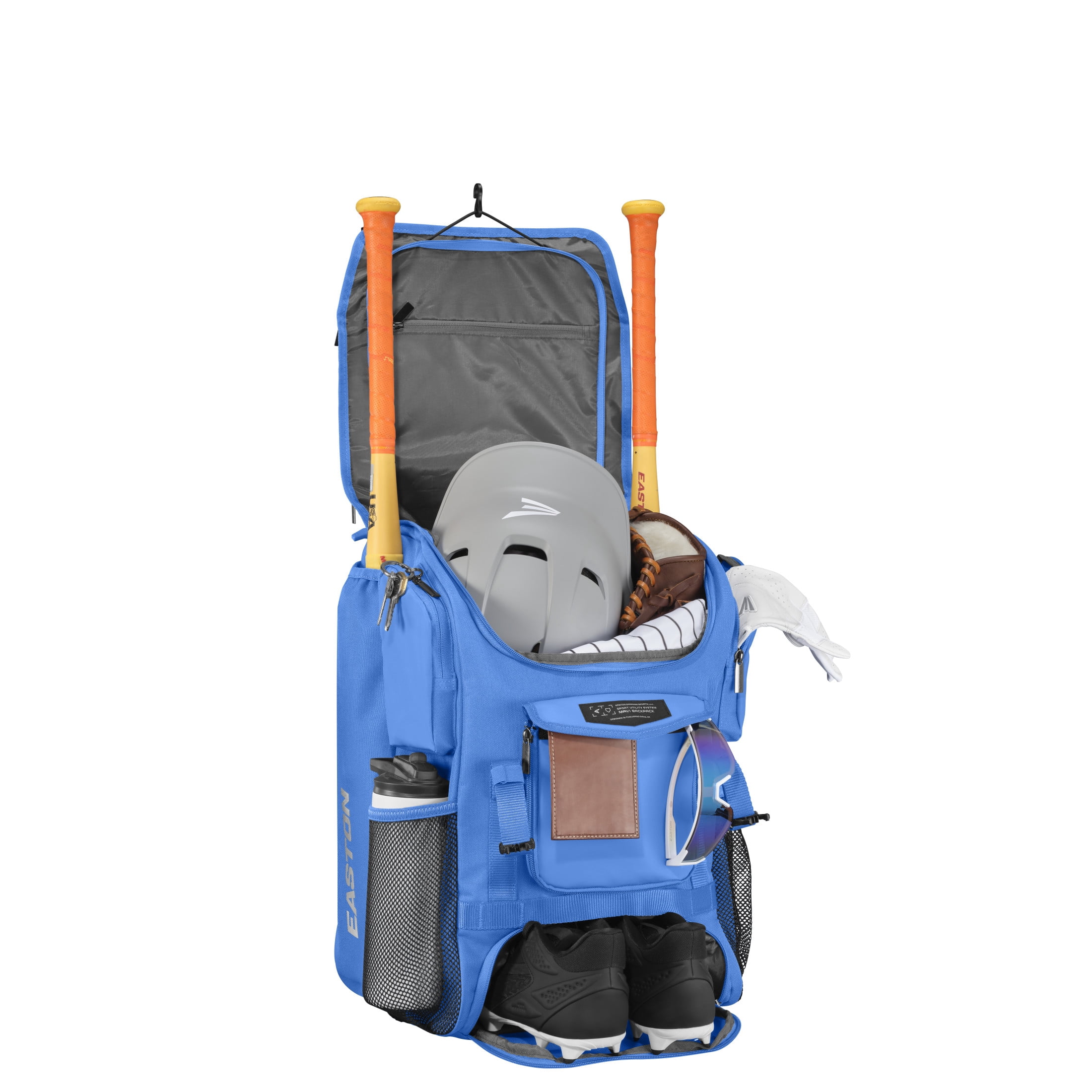 Easton MAV1 Backpack | Baseball Equipment Bag | Columbia Blue