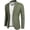 Dark Green, variant on COOFANDY Mens Blazer Two Button Suit Jackets Lapel Collar Sport Coats with Pockets