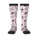 thumbnail image 1 of Fotbe Cat Calcetas Divertidas Estampadas para Hombre y Mujer, Calcetas de Algodón hasta la Rodilla para Caminar, Correr, Enfermería y Embarazo, 1 of 6