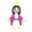 20PC-Purple, variant on 20 Pcs Little Virgin Mary Figurines Miniature Virgin Mary Doll to Hide and Seek Classic Religious Gifts for Sunday Easter Eggs Stuffers Baptism Gift