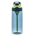 thumbnail image 2 of Contigo Kids Water Bottle with Redesigned AUTOSPOUT Straw Lid Blueberry and Green Apple, 20 fl oz., 2 of 6