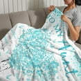 thumbnail image 4 of Aunt Blanket, Aunt Gifts from Niece Nephew, Birthday Gifts Ideas for Aunt/Auntie, Unique Soft Women Throw Blanket Gifts for Mothers Day Christmas Thanksgiving Day, to My Best Aunt Blankets 50x60, 4 of 6