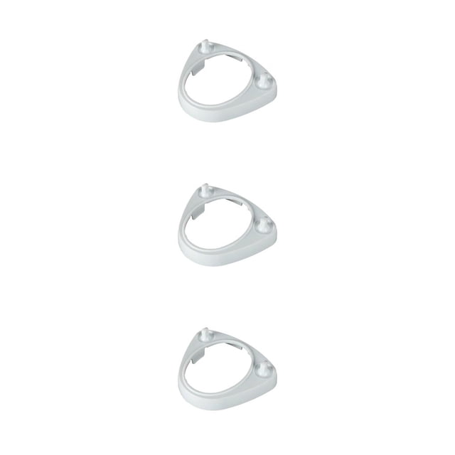 Billuyoard Soporte de almacenamiento de cepillo de eléctrico Soporte para cepillo de Base de carga Accesorios de higiene bucal Blanco Explosión 3piezas Billuyoard CBP069933