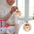 thumbnail image 5 of Suministros de Decoración Navideña onlyliua Colgantes de Madera Papá Noel renos, 5 of 5