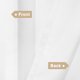 thumbnail image 5 of Cortinas de exterior Uxcell para patio impermeables, 110W x 96L pulgadas, cortinas pesadas para gazebo al aire libre, porche, luz solar [Blanco, con ojales], 5 of 7