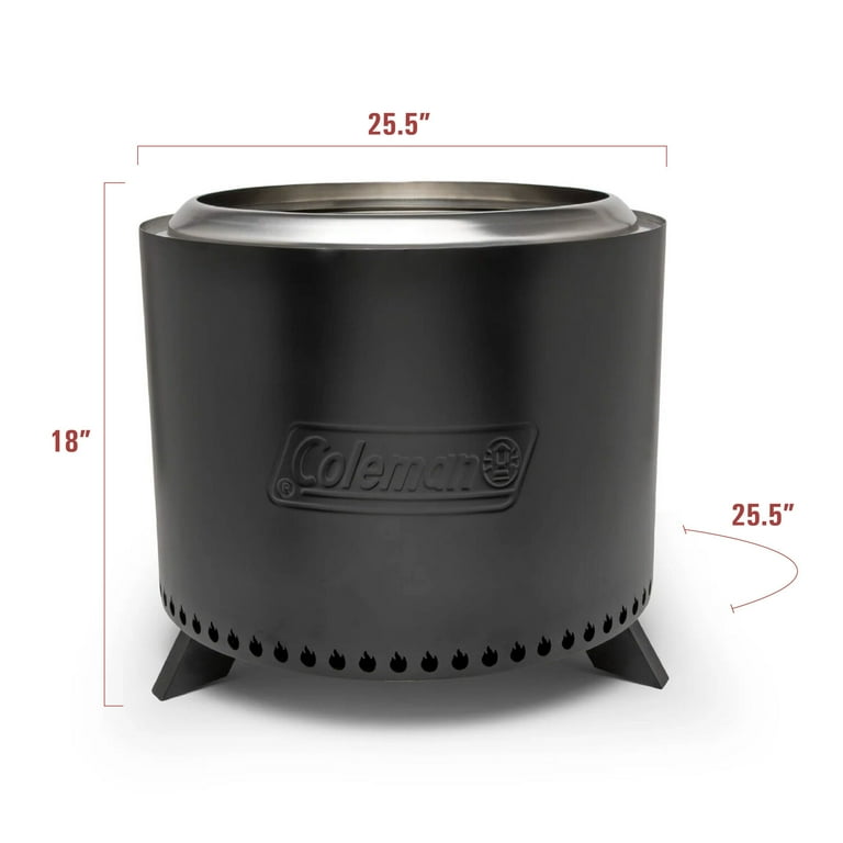 Coleman® Cityscapes™ 25 Smokeless Fire Pit - Walmart.com