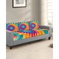 thumbnail image 2 of Colorful Tie-Dye Couch Cushion Covers Stretch, Washable Sofa Seat Covers Individual Seat Cushion Sofa Slipcovers Ethnic Modern Abstract Watercolor Couch Cover Furniture Protector S-1PCS, 2 of 7