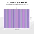 thumbnail image 2 of ZNDUO Absorbent Dish Drying Mat, Microfiber Purple Vertical Stripes Pattern Dish Drying Pad for Kitchen Counter, 24 x 18 Inch, 2 of 8