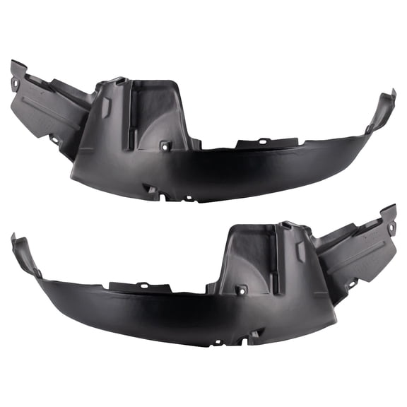 TRQ Inner Fender Liner Set Fits Select 2002-2005 Hyundai Sonata HY1248108 HY1249108