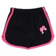 thumbnail image 4 of Conjunto de ropa de Barbie para niñas pequeñas, camiseta y pantalones cortos 3T, rosa/negro, 4 of 4