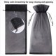 thumbnail image 3 of 60 Piezas Bolsas de Botella de Vino de Organza Negra, Bolsas de Regalo de Botella de Transparente Fundas de Vino Vestidos con Cordón para Halloween, 3 of 4