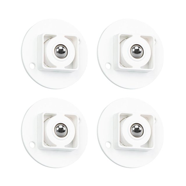 4 Uds polea giratoria 360 grados rueda Universal caja de almacenamiento pegajosa rodillo Tmvgtek Oficina Multiescena Multifunción