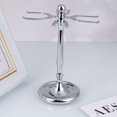 thumbnail image 4 of MasteelfCA Men's Shaving Brush Holder Mustache Brush Rack Safety Razor Storage Rack, 4 of 7