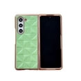 thumbnail image 2 of Feishell Fit for Samsung Galaxy Z Fold 6 Phone Case,Stylish Plating Ultra Thin Shockproof Luxury PU Leather Drop Protection Hard PC Bumper Anti-Scratch Phone Cover,Lightgreen, 2 of 10
