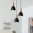 thumbnail image 6 of JLOWCO Adjustable H Track Pendant Lighting 3 Pack Living Room Modern Pendant Led Lighting Fixtures Ceiling Pendant Lights Kitchen Island Black (LED Bulb Include), 6 of 7