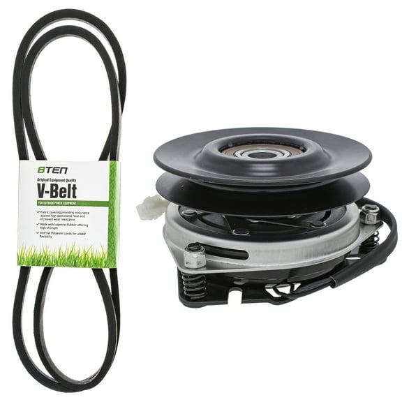 8TEN Belt PTO Clutch Kit for AYP Husqvarna GTH250 GTH2548 GTH2548A MK1006383