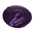 thumbnail image 2 of Replacement Lens 4" Round Purple Plastic 3 Screw Peterbilt Fits Kenworth Freightliner, 2 of 4