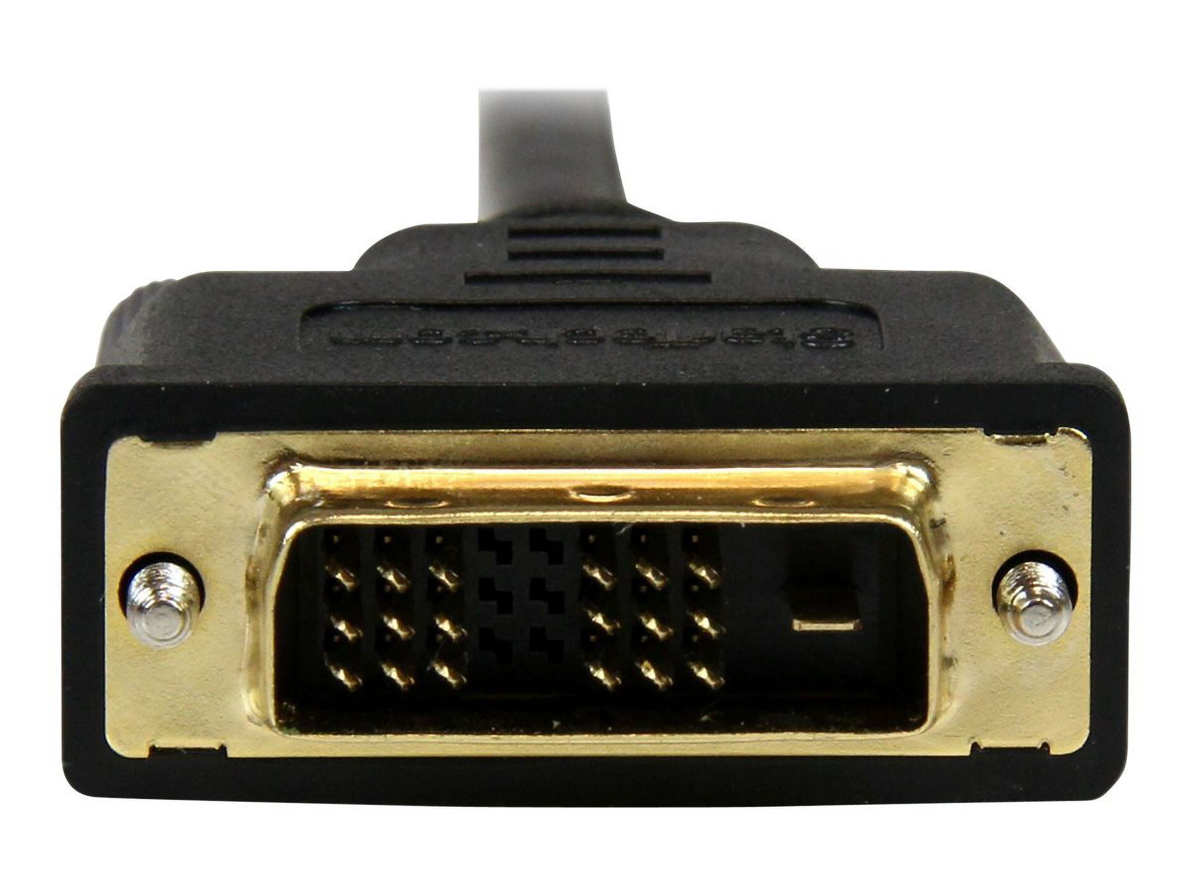 StarTech 1m / 3.28' 19 Pin Mini HDMI Male to DVI-D Male Cable, 30 AWG