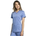thumbnail image 4 of Cherokee Workwear Revolution Tech Women's Scrubs Top V-Neck WW770AB, 4 of 5