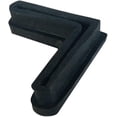 thumbnail image 2 of HAHADAXA 10 Pcs Patins en Caoutchouc pour Pieds de Meubles en Forme de L pour Étagères, 2 of 4