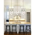thumbnail image 2 of CWI Lighting Arya 12" 8-Lights Contemporary Metal Pendant in Satin Gold, 2 of 6