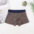 thumbnail image 2 of Kids Flats for Girls Children's Mid Waist Flat Angle Casual Solid Color Four Cornered Briefs, 2 of 5