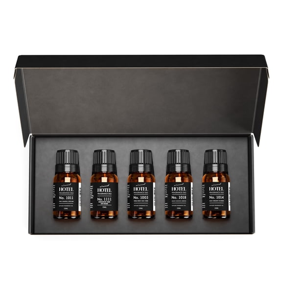 AirScent Hotel Diffuser Oil Gift Set - Seaside Hotel Scents - 10 mL, 0.34 fl oz Fragrance Oil For Aromatherapy Diffusers -