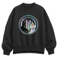 thumbnail image 2 of Wicked - Changed For Good - Ladies Oversized Fleece Crew Sweatshirt, 2 of 4