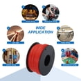 thumbnail image 5 of Uxcell 18 Gauge Silicone Wire 18AWG Electrical Wire Stranded Tinned Copper High Temp Hookup Spool 49.2ft Red, 5 of 7