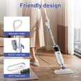 thumbnail image 2 of Prettycare Steam Mop, Handheld  Steam Cleaner for Floor Cleaning, Detachable Steam Mop for Tile and Hardwood,Blue, 2 of 12