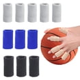 thumbnail image 3 of Nvzi 10 piezas de protectores de dedos, férulas para dedos, soporte para pulgar, juego de fundas elásticas para pulgar, soporte para dedos para deportes (complexión), 3 of 4