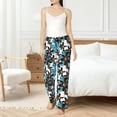 thumbnail image 4 of Pofeuu Lilies Flowers Print Women's Fashion Pajama Pants with Pockets Comfy Drawstring Sleep Lounge Bottoms-XX-Large, 4 of 6