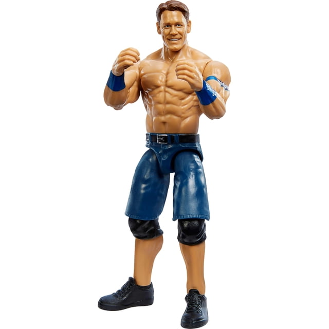 Figura de acción Mattel WWE Top Picks John Cena de 15 cm con 14 puntos